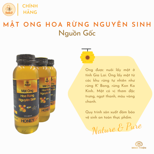 Mật ong rừng nguyên sinh 300ml